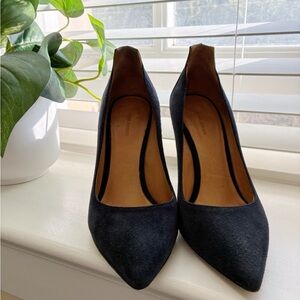 Isabel Marant Blue Suede Heels